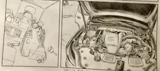 AP Drawing student work featured in the 2025 AP Art and Design Exhibit