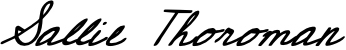 Student signature