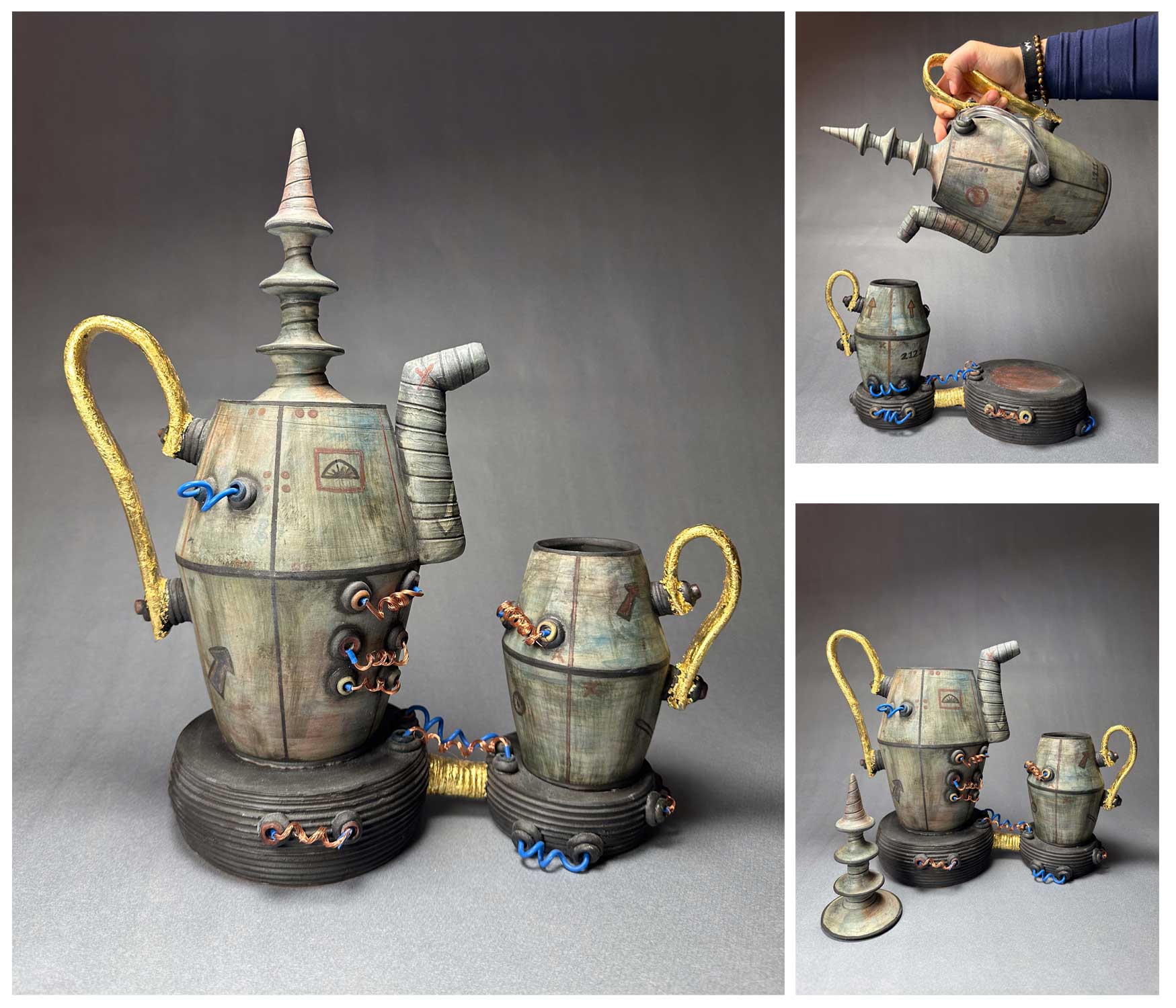 AP 3-D Art and Design student work featured in the 2025 AP Art and Design Exhibit