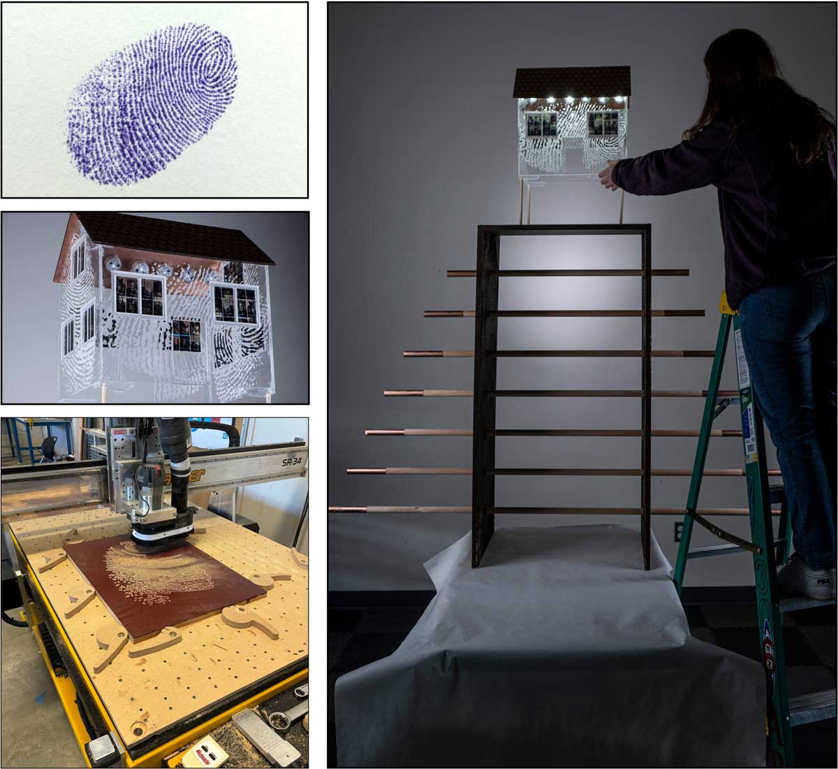 AP 3-D Art and Design student work featured in the 2025 AP Art and Design Exhibit