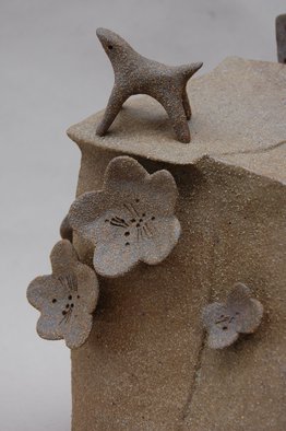 detail of ceramic house