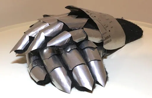 sheet metal hands for knight